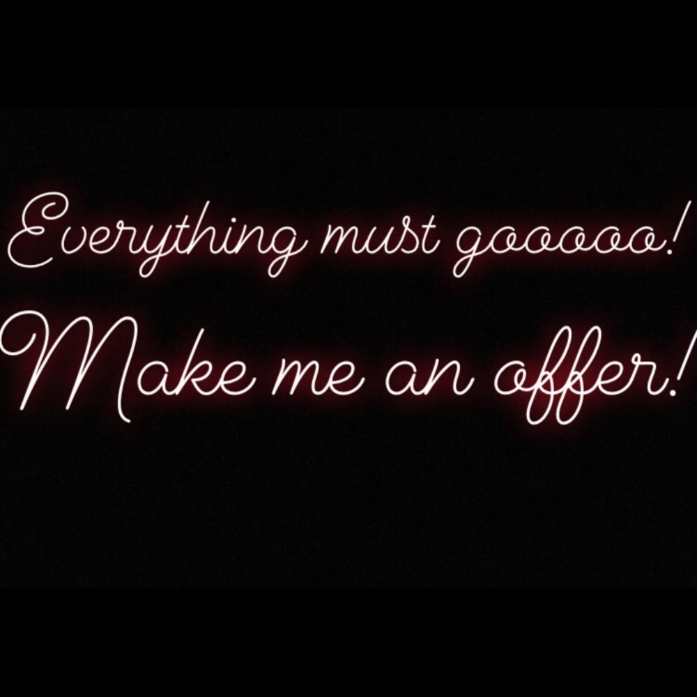 Everything must goooo